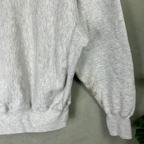 MacGregor Sporting Goods 1970s Sand Knit Medium USA Made Weave Sweatshirt - Picture 3 of 7